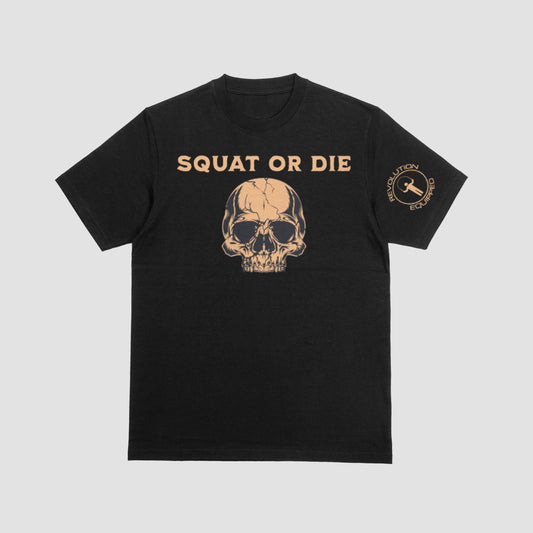 'Squat or Die' Men's Dri-Fit Polyester Workout / Lifestyle T-shirt